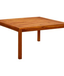 vidaXL Garden Coffee Table 85x85x45 cm Solid Acacia Wood