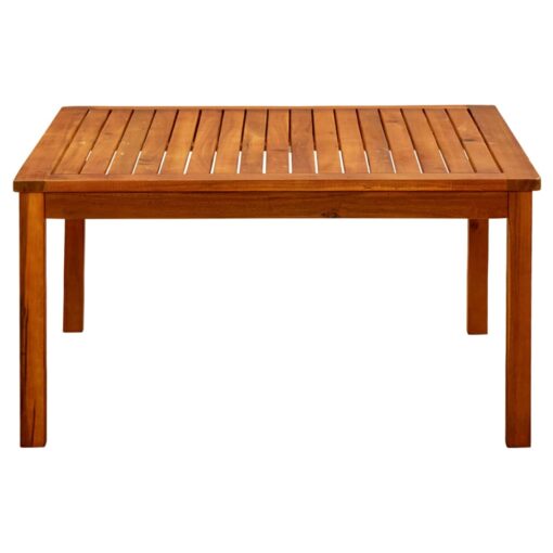 vidaXL Garden Coffee Table 85x85x45 cm Solid Acacia Wood - Image 2