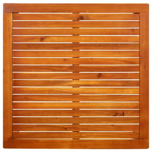 vidaXL Garden Coffee Table 85x85x45 cm Solid Acacia Wood - Image 3