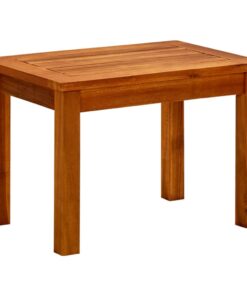 vidaXL Garden Coffee Table 50x35x36 cm Solid Acacia Wood