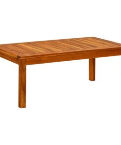 vidaXL Garden Coffee Table 90x50x36 cm Solid Acacia Wood