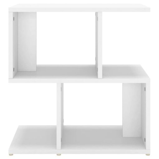 Bedside Cabinet White 50x30x51.5 cm Engineered Wood - Image 3