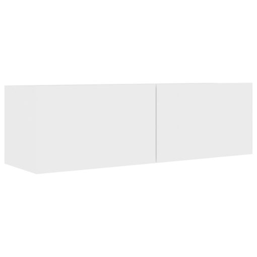 vidaXL 7 Piece TV Cabinet Set White Engineered Wood - Image 3
