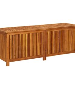 vidaXL Garden Storage Box 150x50x58 cm Solid Acacia Wood