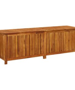 vidaXL Garden Storage Box 175x50x58 cm Solid Acacia Wood