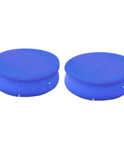 vidaXL Pool Covers 2 pcs for 300 cm Round Above-Ground Pools
