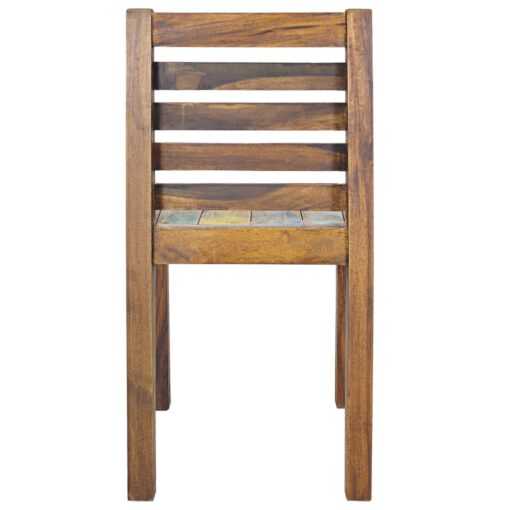 vidaXL Dining Chairs 6 pcs Solid Reclaimed Wood - Image 4
