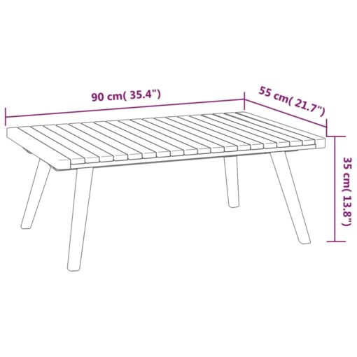 vidaXL 7 Piece Garden Lounge Set with Cushions Solid Acacia Wood - Image 2
