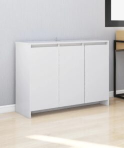 vidaXL Sideboard White 102x33x75 cm Engineered Wood