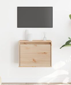 vidaXL Wall Cabinet 45x30x35 cm Solid Pinewood