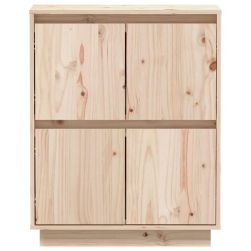 Sideboard 60x34x75 cm Solid Wood Pine - Image 3