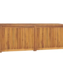 vidaXL Garden Box 150x50x55 cm Solid Wood Teak