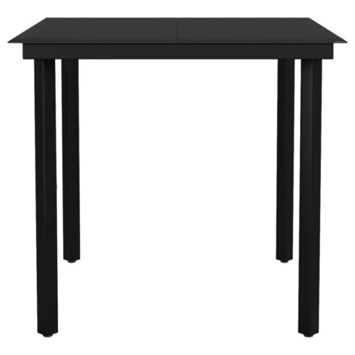  5 Piece Garden Dining Set Grey - Image 3