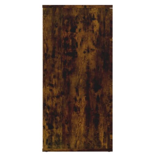 vidaXL Sideboard Smoked Oak 80x36x75 cm Engineered Wood - Image 2