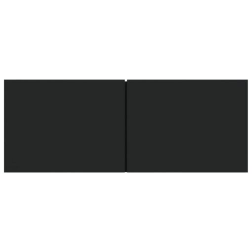 vidaXL TV Cabinets 2 pcs Black 80x30x30 cm Engineered Wood - Image 4