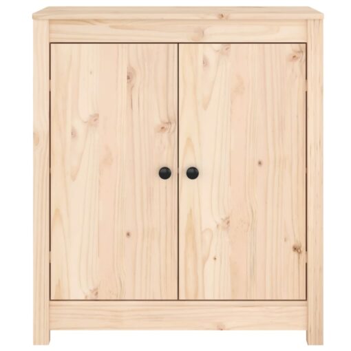 vidaXL Sideboards 2 pcs 70x35x80 cm Solid Wood Pine - Image 3
