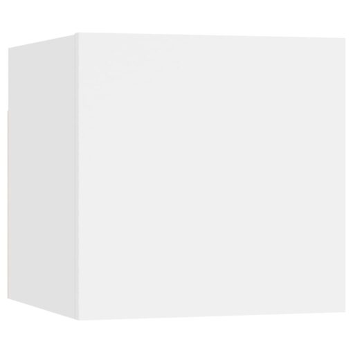 vidaXL 7 Piece TV Cabinet Set White Engineered Wood - Image 3
