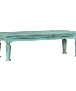 vidaXL Coffee Table 110x50x34 cm Solid Wood Reclaimed