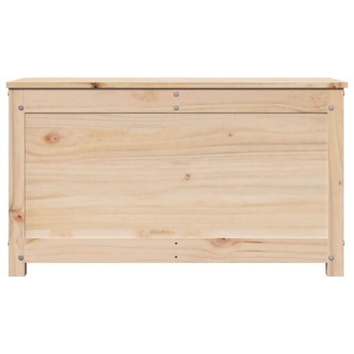 Storage Box 80x40x45.5 cm Solid Wood Pine - Image 3