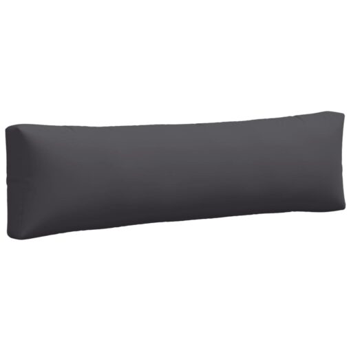 vidaXL Pallet Cushions 2 pcs Anthracite Fabric - Image 3