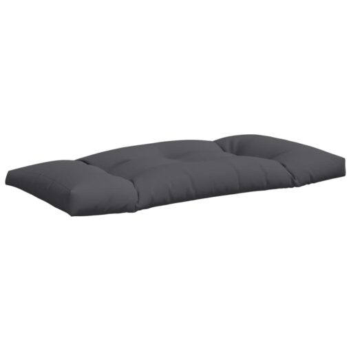 vidaXL Pallet Cushions 2 pcs Anthracite Fabric - Image 4