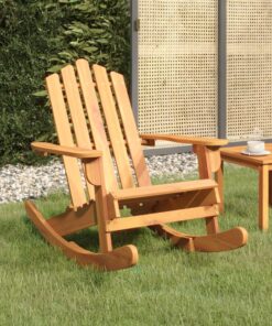 vidaXL Adirondack Rocking Chair Solid Wood Acacia