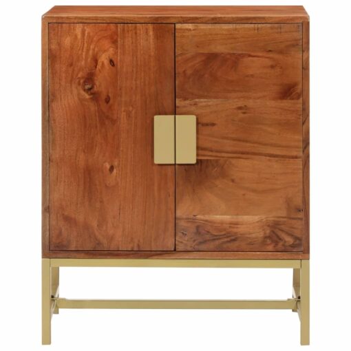 vidaXL Sideboard 60x35x75 cm Solid Wood Acacia - Image 2