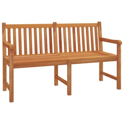  4 Piece Garden Dining Set Solid Wood Teak - Image 2
