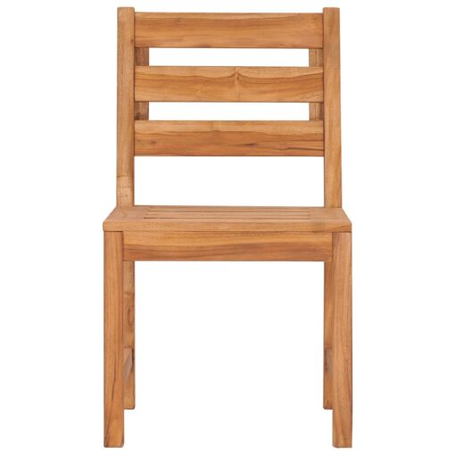 vidaXL Garden Chairs 6 pcs Solid Wood Teak - Image 2