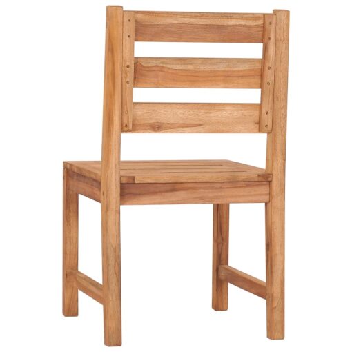 vidaXL Garden Chairs 6 pcs Solid Wood Teak - Image 4