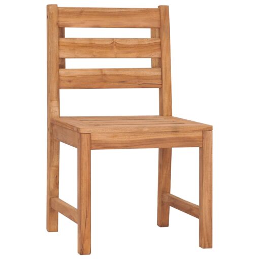 vidaXL 7 Piece Garden Dining Set Solid Wood Teak - Image 3