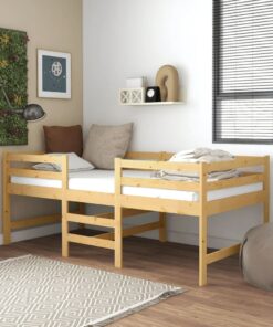 vidaXL Bed Frame without Mattress 90x200 cm Solid Wood Pine