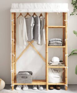 vidaXL Wardrobe 110x45x170 cm Bamboo