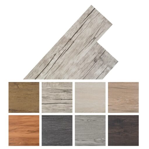 Self-adhesive PVC Flooring Planks 5.02 m² 2 mm Oak Washed - Image 5