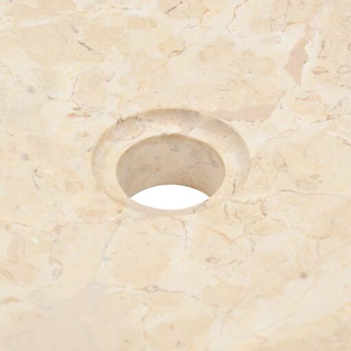 Sink 40x12 cm Marble Cream - Image 5