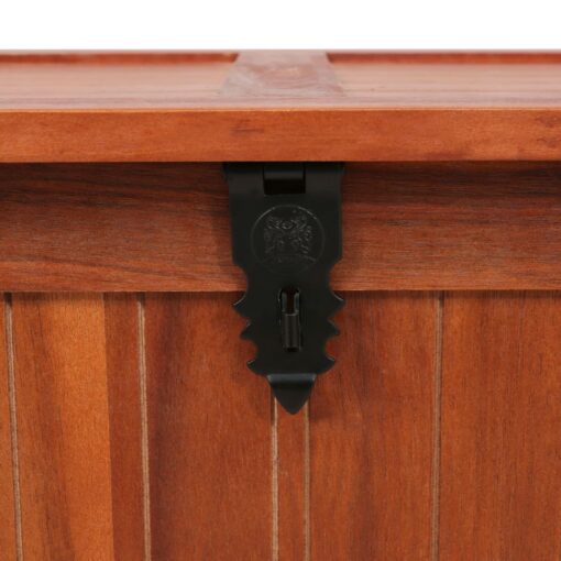 Storage Chest 60x25x22 cm Solid Acacia Wood - Image 4