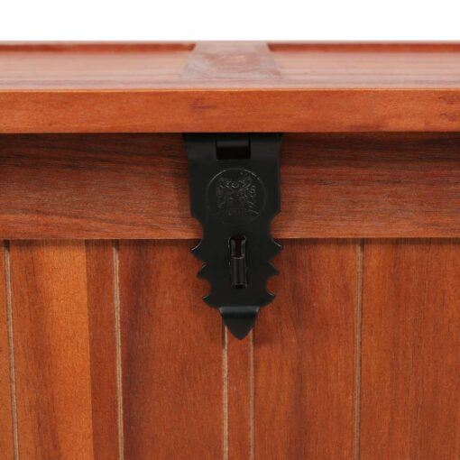 Storage Chest 60x25x22 cm Solid Acacia Wood - Image 5