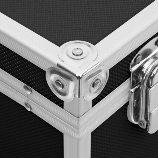 Make-up Case 37x24x40 cm Black Aluminium - Image 4
