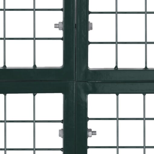 Double Door Fence Gate Powder-Coated Steel - Image 5