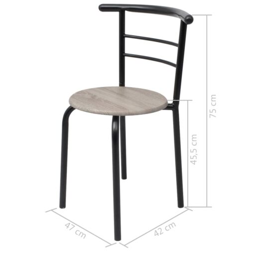 Breakfast Bar Set MDF - Image 6