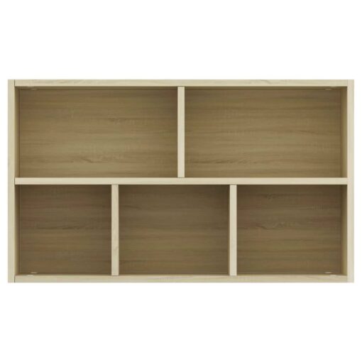 Book Cabinet/Sideboard Sonoma Oak 50x25x80 cm Engineered Wood - Image 5