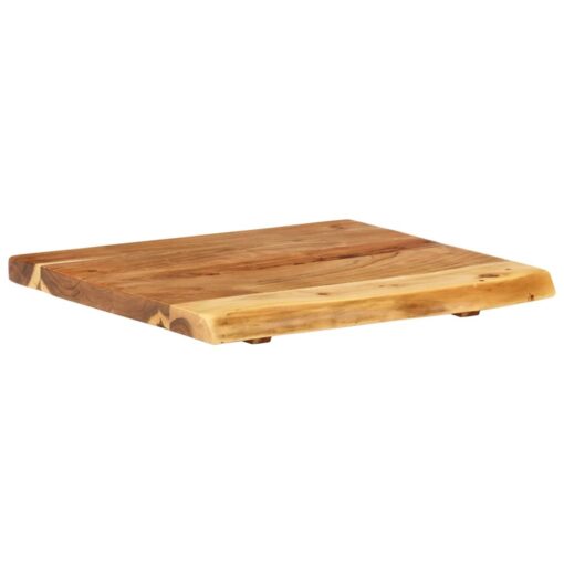 Bathroom Vanity Top Solid Acacia Wood 58x52x3.8 cm - Image 6