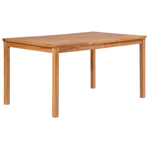 5 Piece Garden Dining Set Solid Teak Wood - Image 4