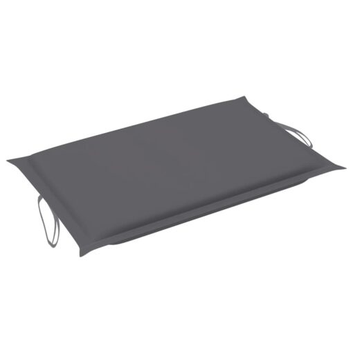 Garden Sun Lounger with Cushion Solid Acacia Wood - Image 6