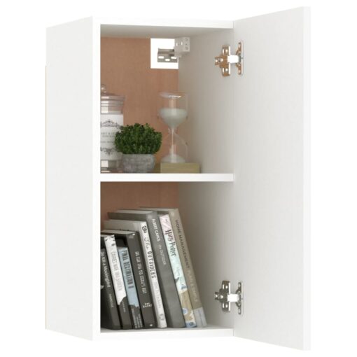 TV Cabinets 2 pcs White 30.5x30x60 cm Engineered Wood - Image 5