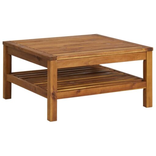 12 Piece Garden Lounge Set with Cushion Solid Acacia Wood - Image 4