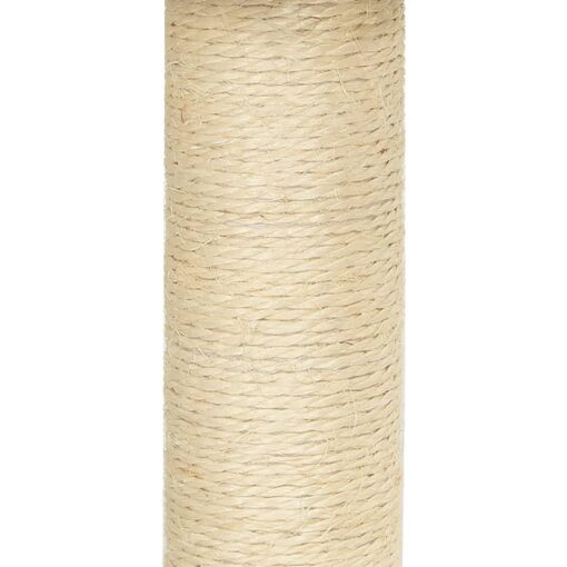 Cat Tree with Sisal Scratching Posts Cream 92 cm - Image 4