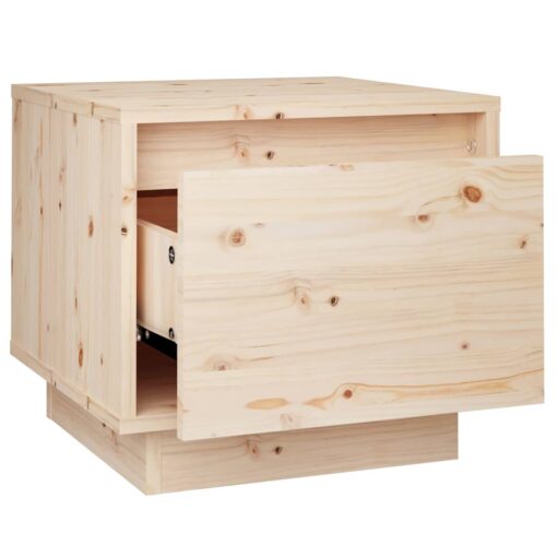 Bedside Cabinets 2 pcs 35x34x32 cm Solid Wood Pine - Image 4
