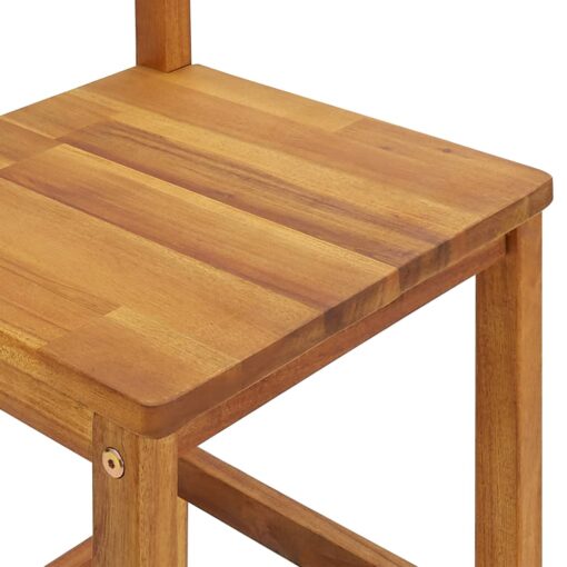 5 Piece Garden Bar Set Solid Wood  Acacia - Image 4