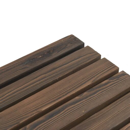 Garden Footstool 40x36.5x38.5 cm Solid Wood Fir - Image 4